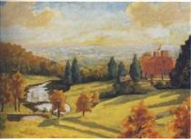 W.S. Churchill View of Chartwell (1938)